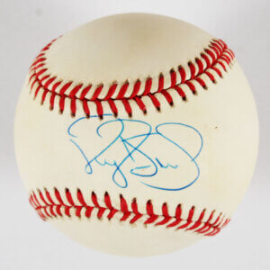 Darryl Strawberry Signed Baseball Mets - COA JSA
