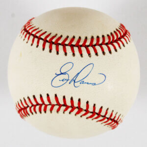 Eric Davis Signed Baseball Reds - COA JSA