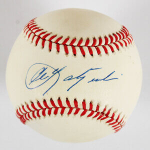 Carl Yastrzemski Signed Baseball Red Sox