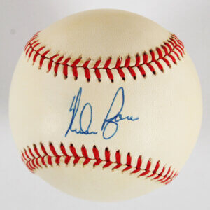 Nolan Ryan Signed Baseball Rangers - COA JSA