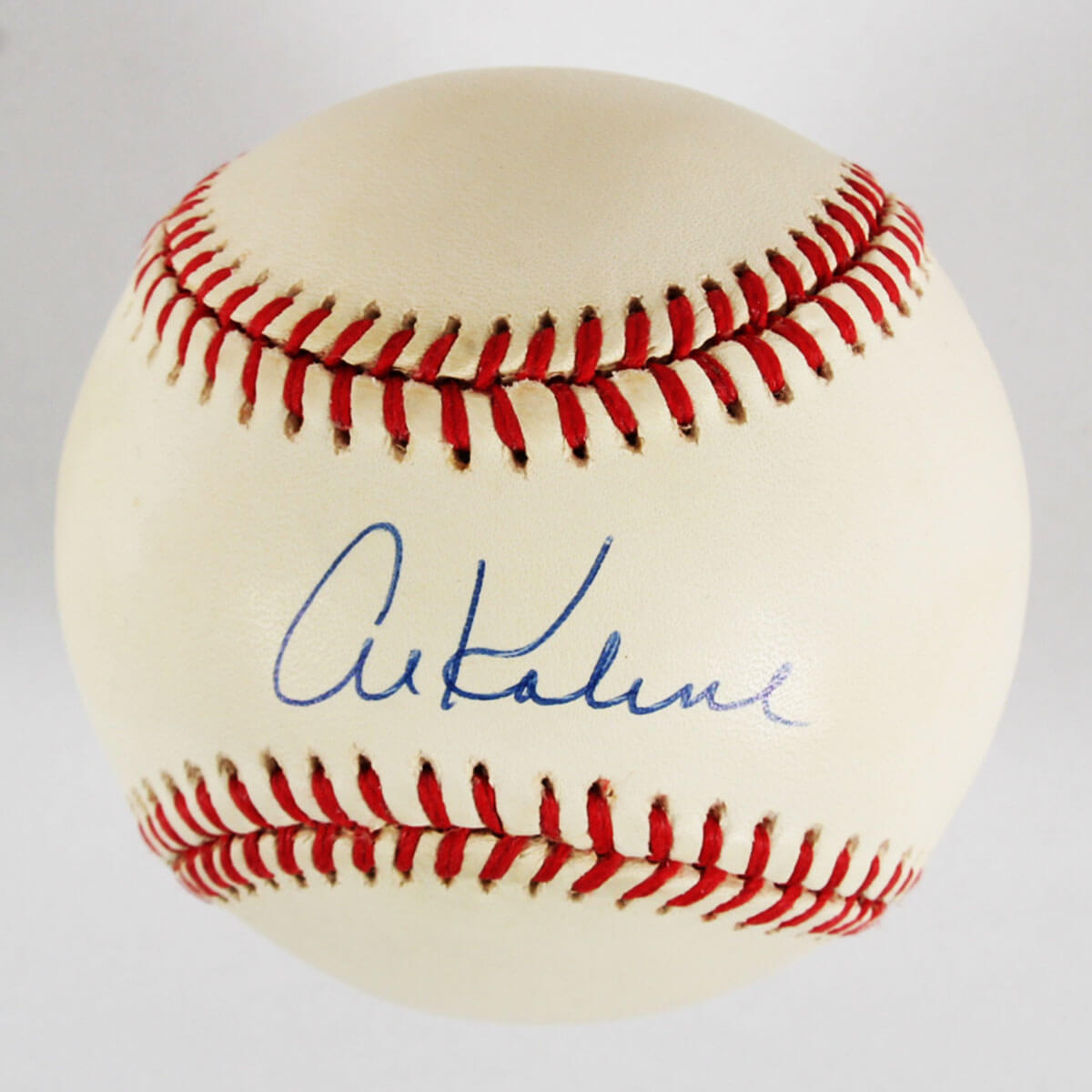 Al Kaline Signed Baseball Tigers - COA JSA