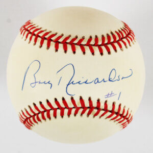 Bobby Richardson Signed Baseball Yankees - COA JSA