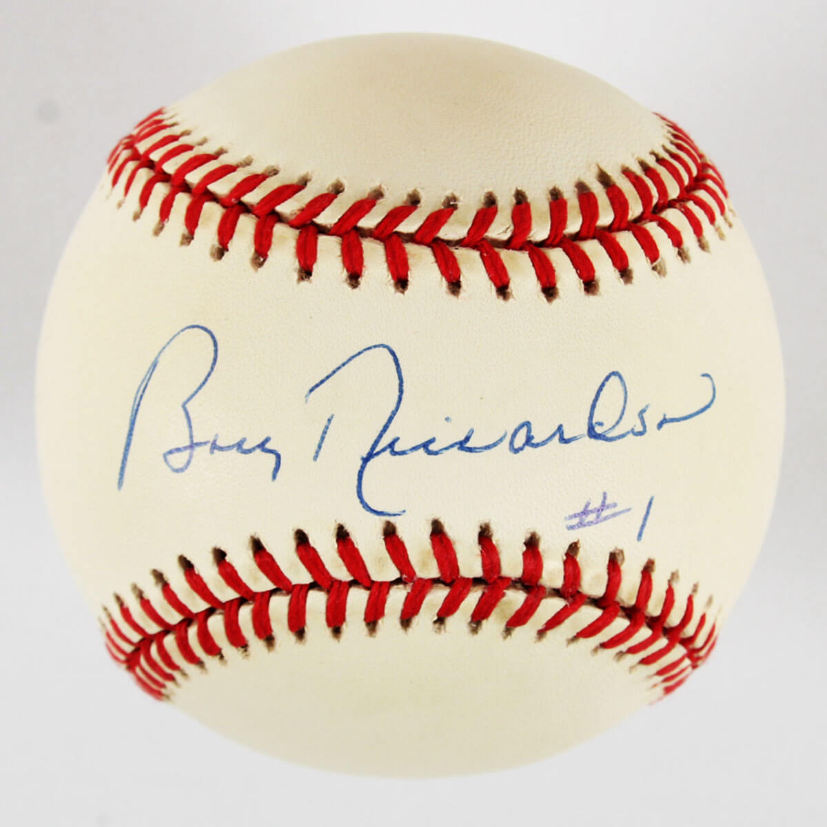 Bobby Richardson Signed Baseball Yankees - COA JSA