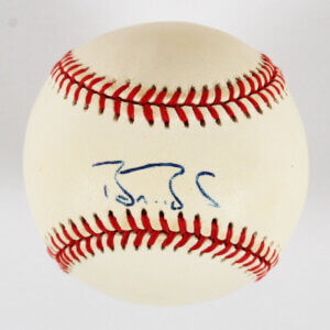 Barry Bonds Signed Baseball Giants - COA JSA