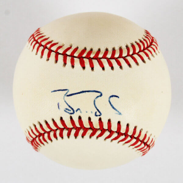 Barry Bonds Signed Baseball Giants - COA JSA