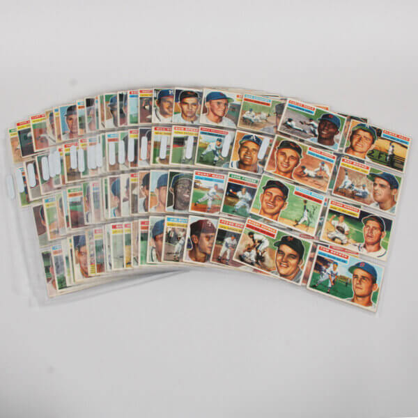 1956 Topps Baseball Lot of 149 w/Stars VG/EX