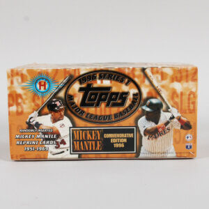 1996 Topps Series 1 Baseball Card Box