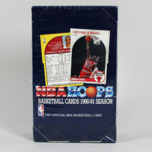 1990-91 NBA Hoops Basketball Card Box