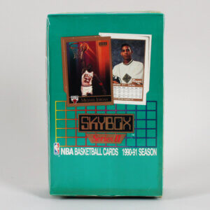 1990-91 NBA Skybox Basketball Card Box Series II