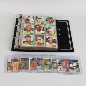 1961 Topps Baseball Card Partial Set 360 Diff w/Stars, HOF