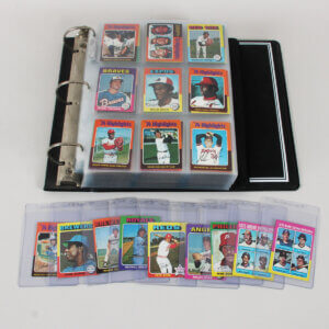 1975 Topps Mini baseball complete 659/660-card set missing 1 card #580 in binder 98% Ex/Mt-Nr/Mt