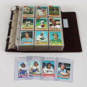 1976 Topps Baseball Complete Vintage Set 1-660 + Traded Set - 50% Ex 45% EX/MT