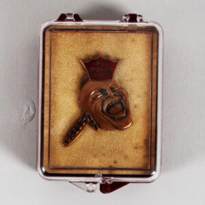 1956 World Series Milwakee Braves Press Pin