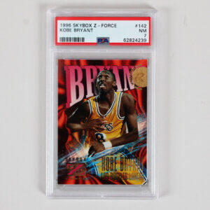 1996-97 Skybox Z Force - Kobe Bryant #142 (RC) PSA 7