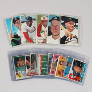 1950's-1960's Baseball Card Lot of (19) Pete Rose, Gil Hodges includes 8 HOF