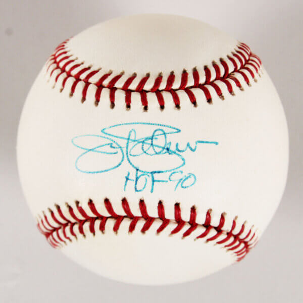 Jim Palmer Signed Baseball Orioles Inscribed "HOF '90"- COA