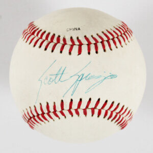 Scott Spiezio Signed Baseball Cardinals - COA JSA