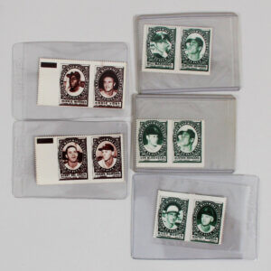 1961 Topps Baseball Stamp Panels Lot of 5 different EX/MT