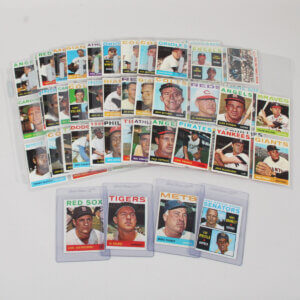 1964 Topps Baseball Pack Fresh Lot of 99 Different w/Stars, Rookies EX/MT
