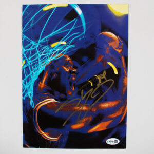 Shaquille O'Neal Signed Magazine Page Magic - COA JSA