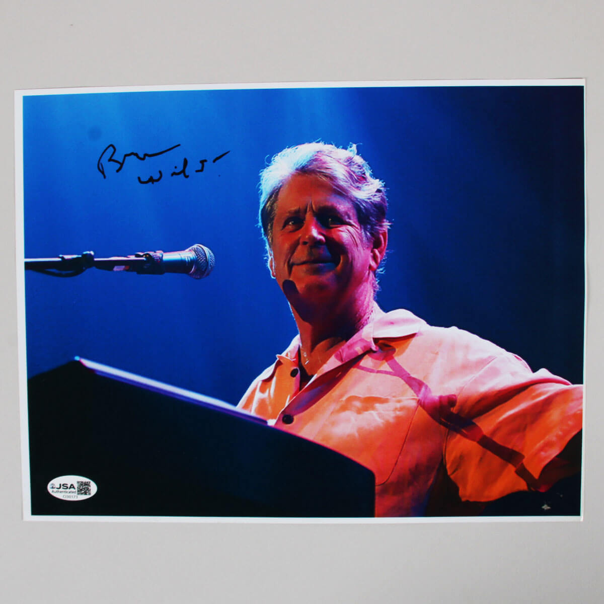 Brian Wilson Signed Photo 8x10 - COA JSA
