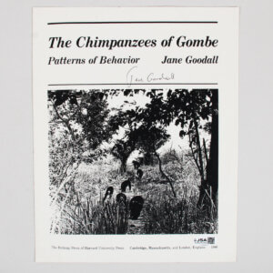 Jane Goodall Signed Photo 8x10 - COA JSA