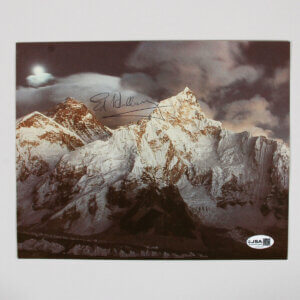 Edmund Hillary Signed Photo 8x10 - COA JSA