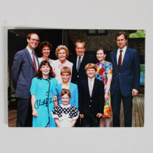 President Richard Nixon Signed Postcard - COA JSA