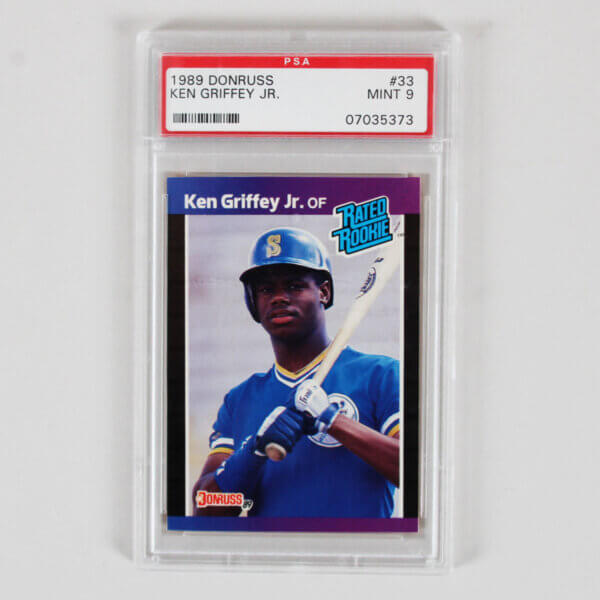 1989 Donruss Ken Griffey Jr. Graded RC Card #33 - PSA 9