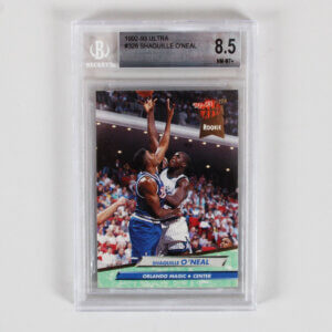 1992-93 Fleer Ultra Shaquille O'Neal Graded RC Card #328 - BGS 8.5 Rookie