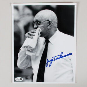 Jerry Tarkanian Signed Photo 8x10 - COA JSA