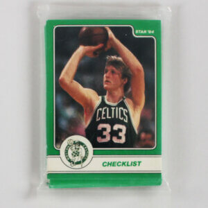 1984 Star Larry Bird Celtics Sealed Pack Set