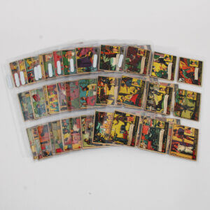 1936 Gum G-Men Heroes of The Law Lot of 86 Cards Low Grade P-VG