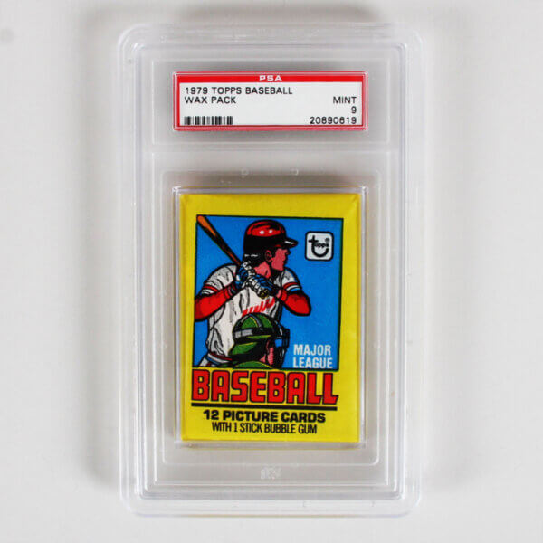 1979 Topps Baseball Unopened Wax Pack PSA 9 MINT