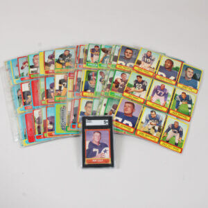 1963 TOPPS FOOTBALL COMPLETE SET LILLY (RC)- BROWN- UNITAS EX-EX/MT