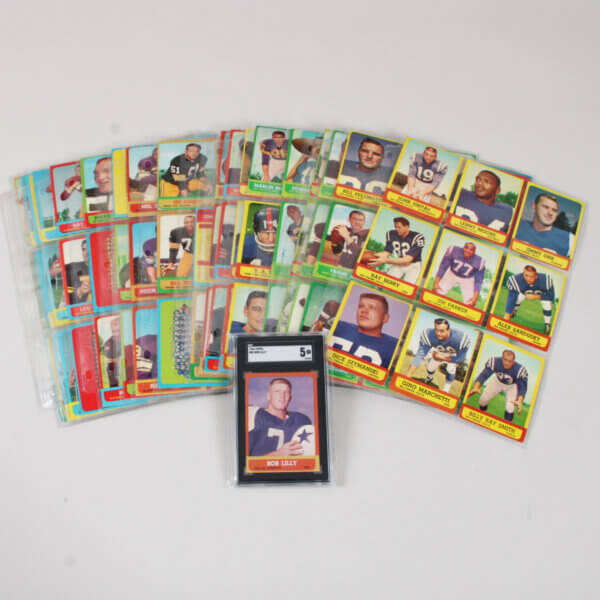 1963 TOPPS FOOTBALL COMPLETE SET LILLY (RC)- BROWN- UNITAS EX-EX/MT