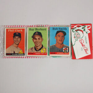 1958 Topps Christmas 12 Card Unopened RACK PACK