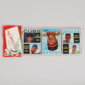 1964 Topps Christmas 12 Card Unopened RACK PACK