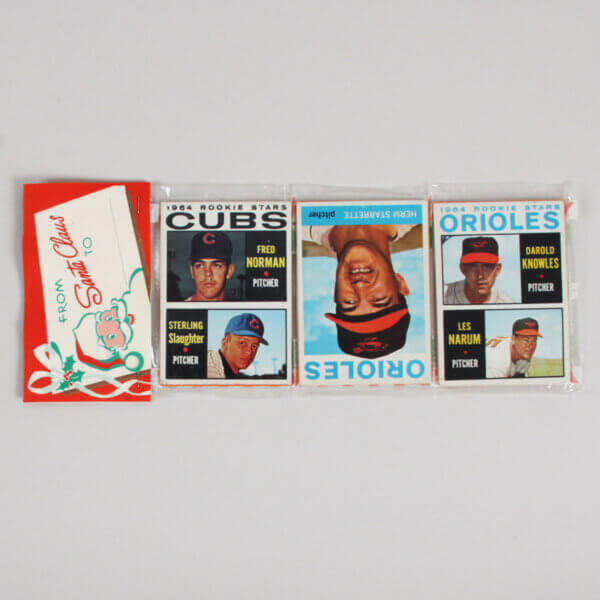 1964 Topps Christmas 12 Card Unopened RACK PACK