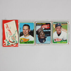 1965 Topps Christmas 12 Card Unopened RACK PACK