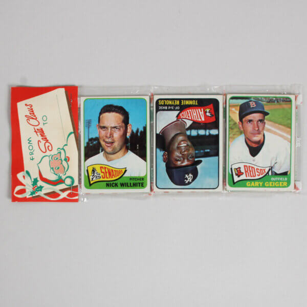1965 Topps Christmas 12 Card Unopened RACK PACK