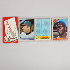 1966 Topps Christmas 12 Card Unopened RACK PACK