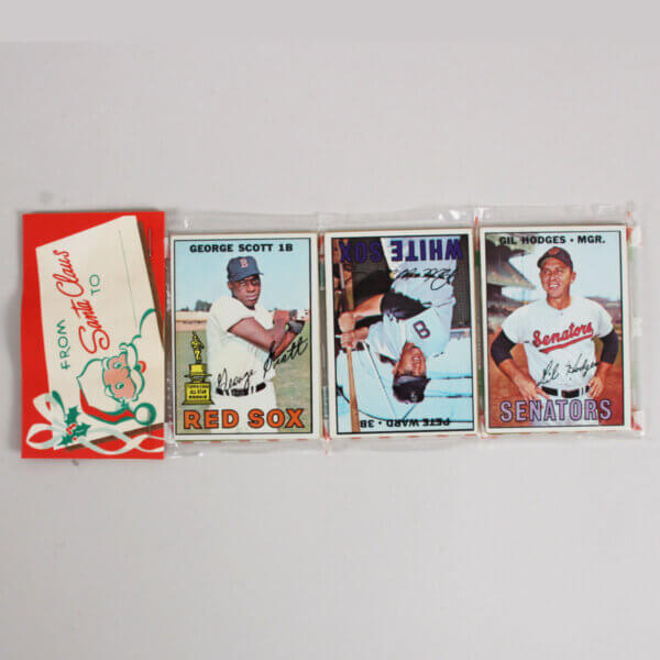 1967 Topps Christmas 12 Card Unopened RACK PACK