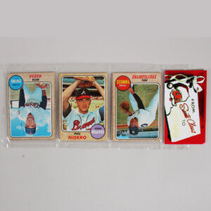 1968 Topps Christmas 12 Card Unopened RACK PACK