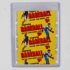 1956 Topps Baseball Wax Pack Wrapper 1 Cent Nr/Mt