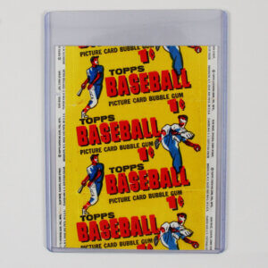 1956 Topps Baseball Wax Pack Wrapper 1 Cent Ex/Mt