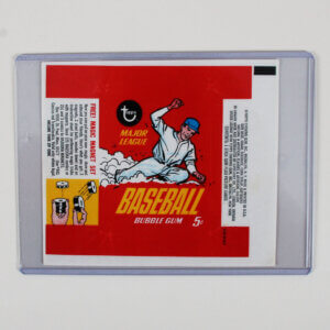 1967 Topps Baseball Card 5-cent Wax Pack Wrapper Nr/Mt