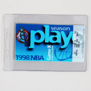 OUT For GRADING PSA 1998 NBA Finals Game 6 Ticket Stub