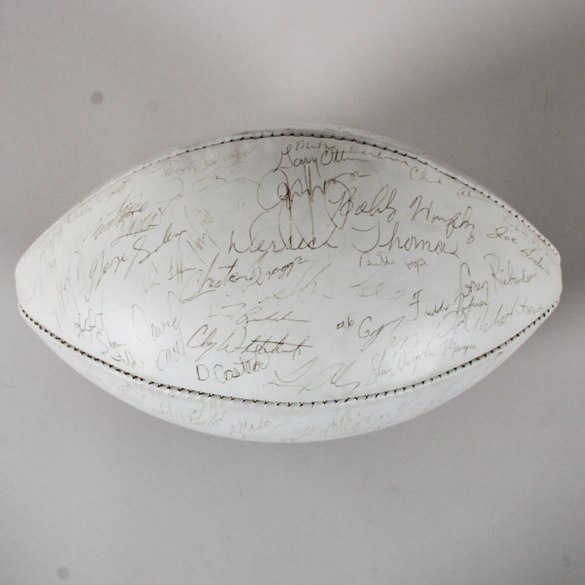 Derrick Thomas Signed Football w/ Other Alabama Crimson Tide Players 1986 Team - COA JSA