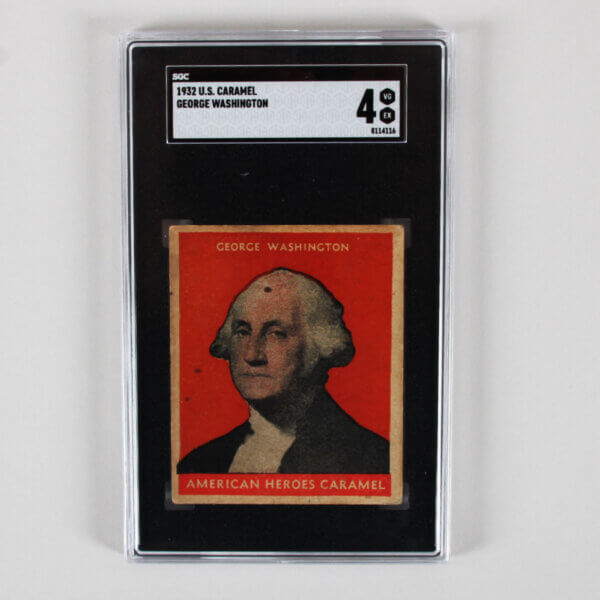 1932 U.S. Caramel Presidents George Washington President SGC 4